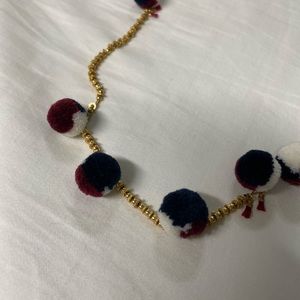Madewell Pompom Necklace